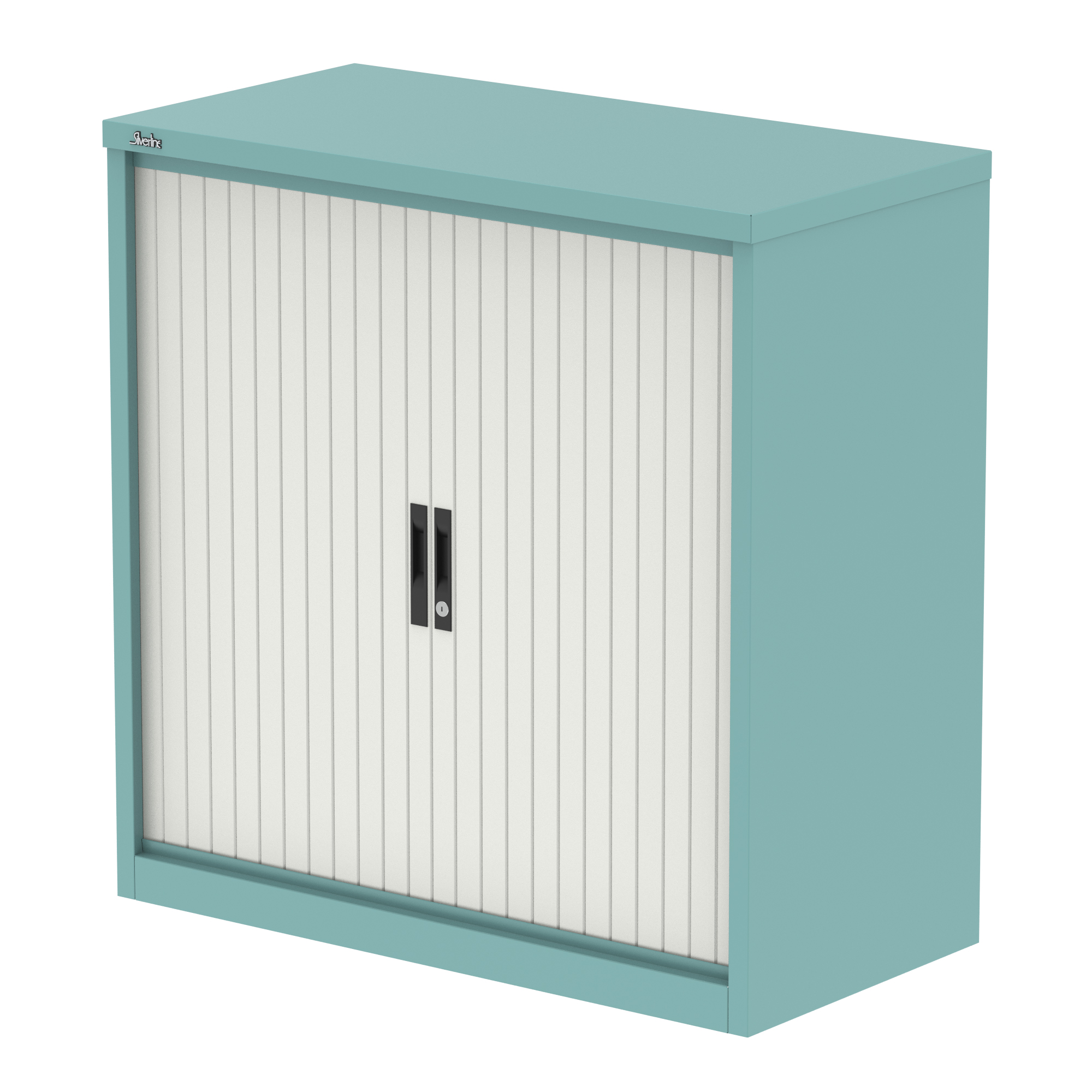 Pastel Turquoise & White