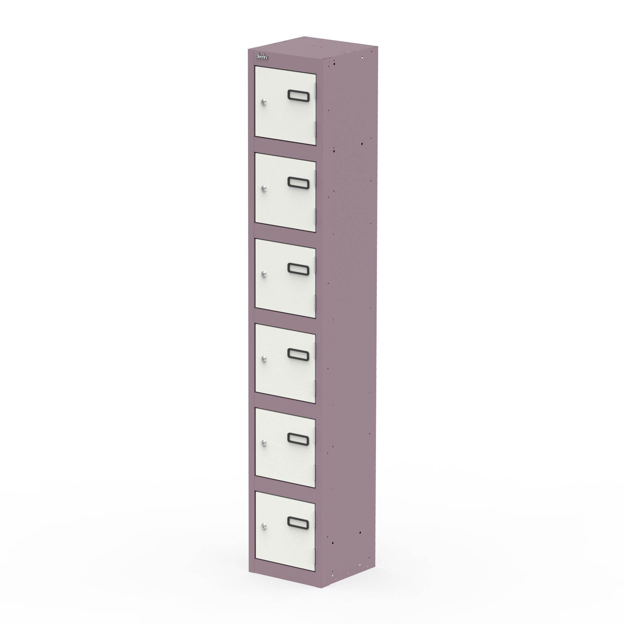 Pastel Violet & Satin White