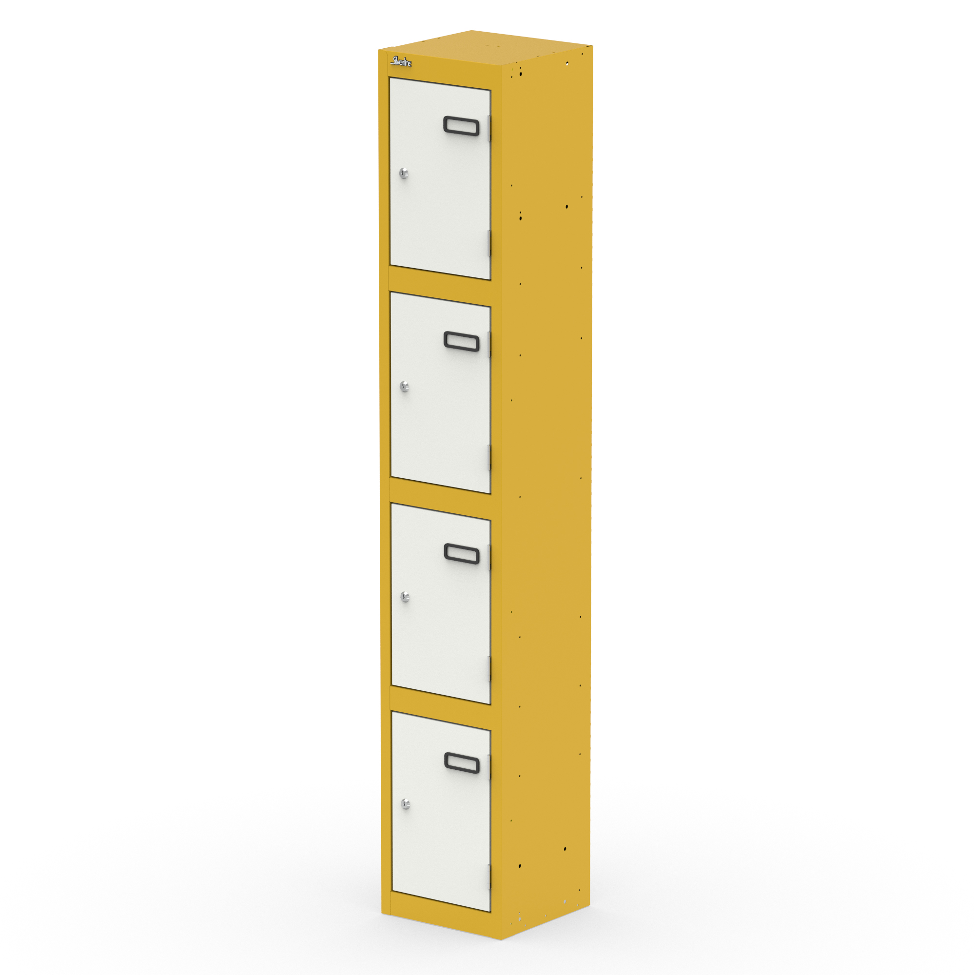 Lemon Yellow & Satin White