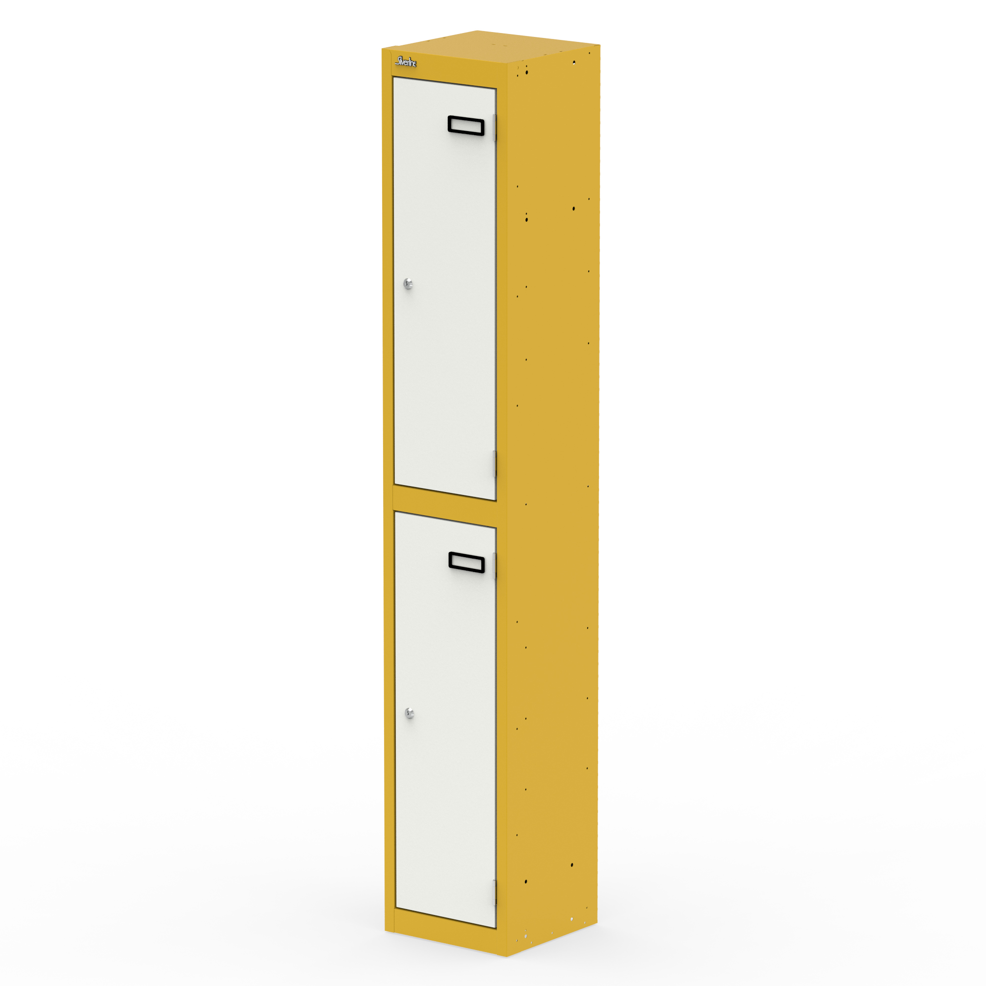 Lemon Yellow & Satin White