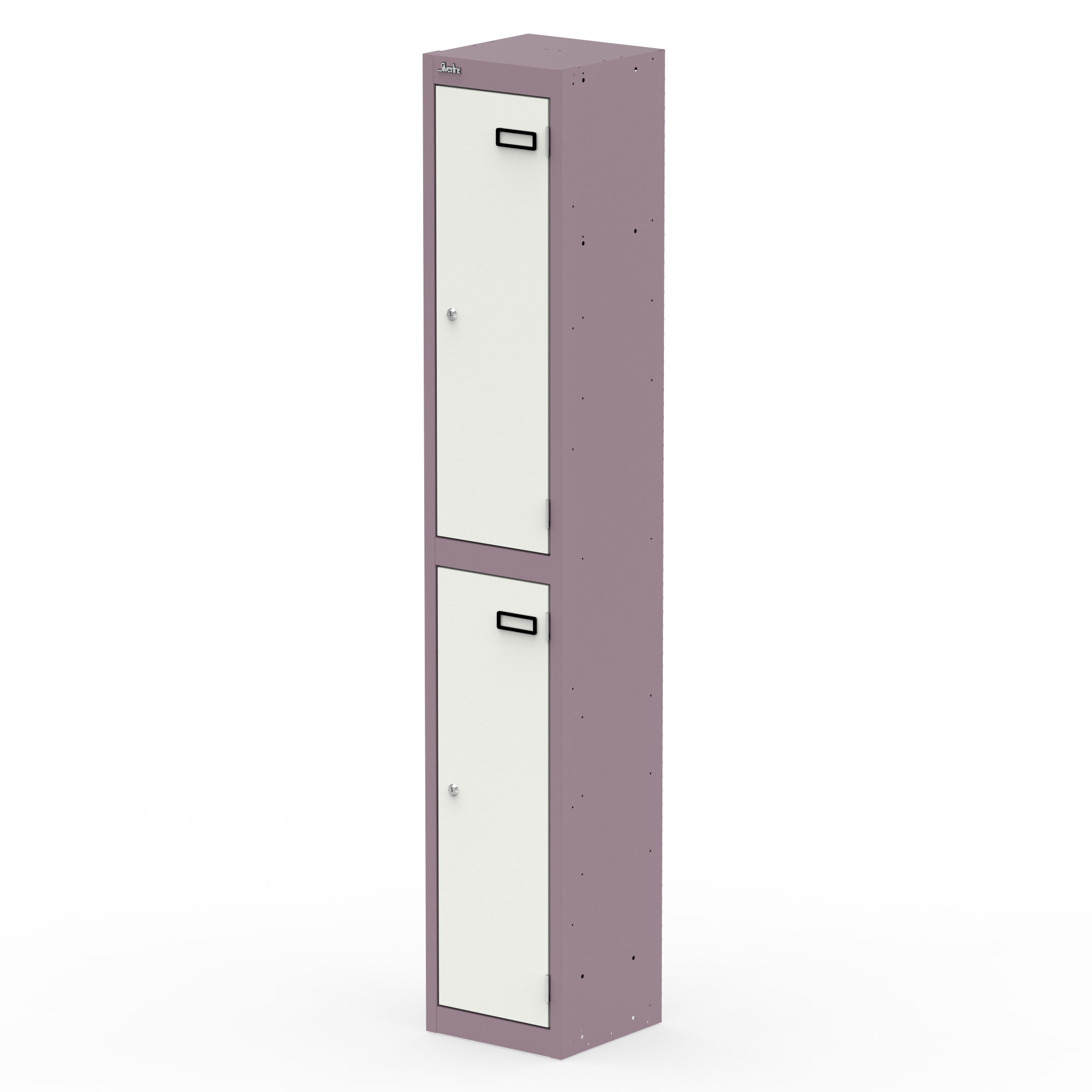 Pastel Violet & Satin White