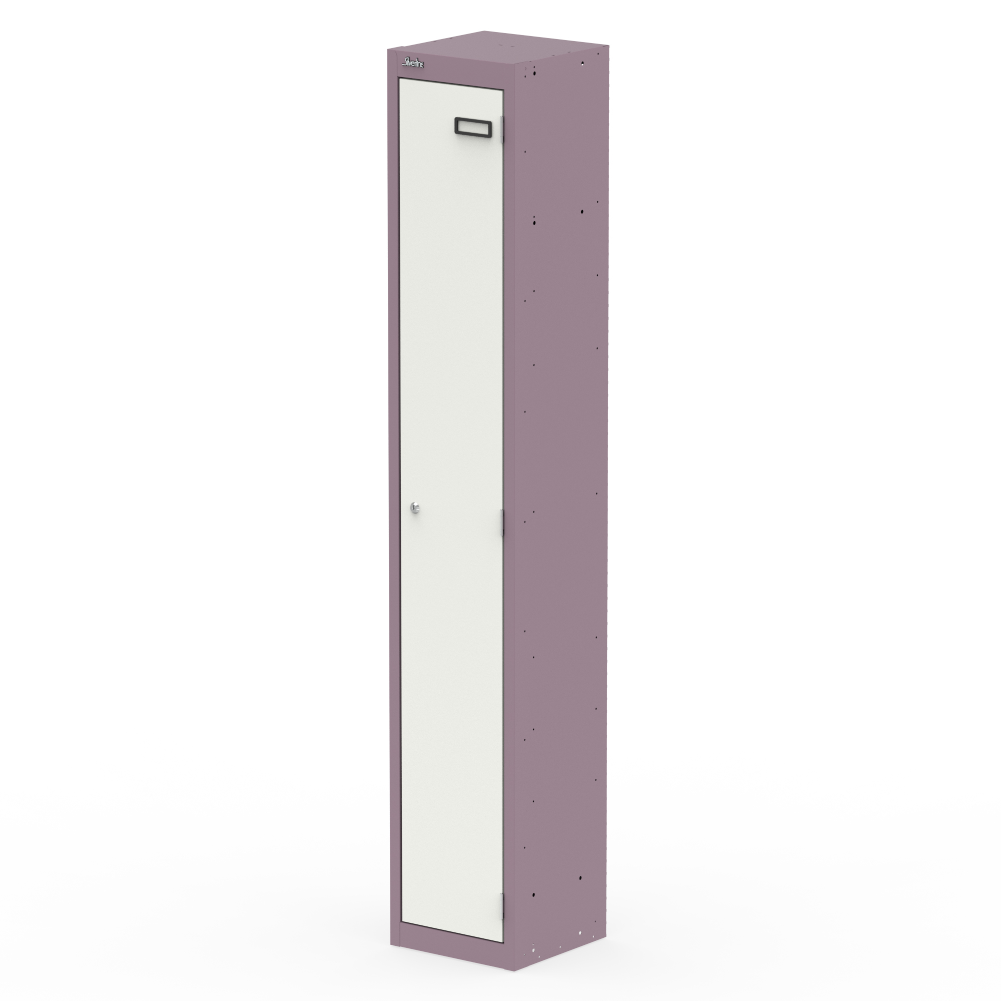 Pastel Violet & Satin White