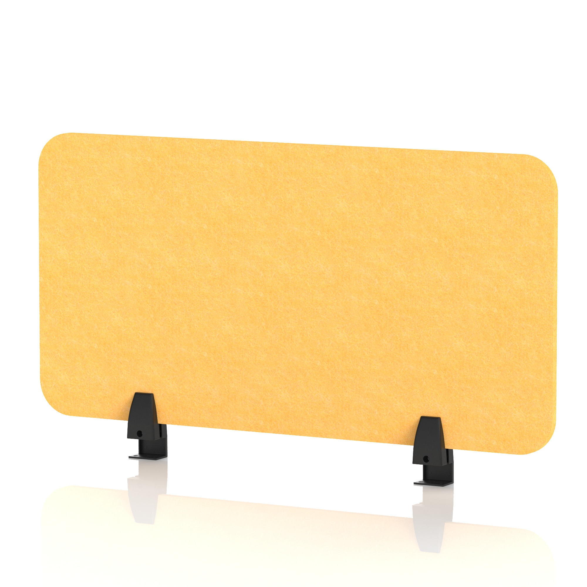 Sch! Acoustic Desktop Screen - Rectangle — Buttercup Yellow