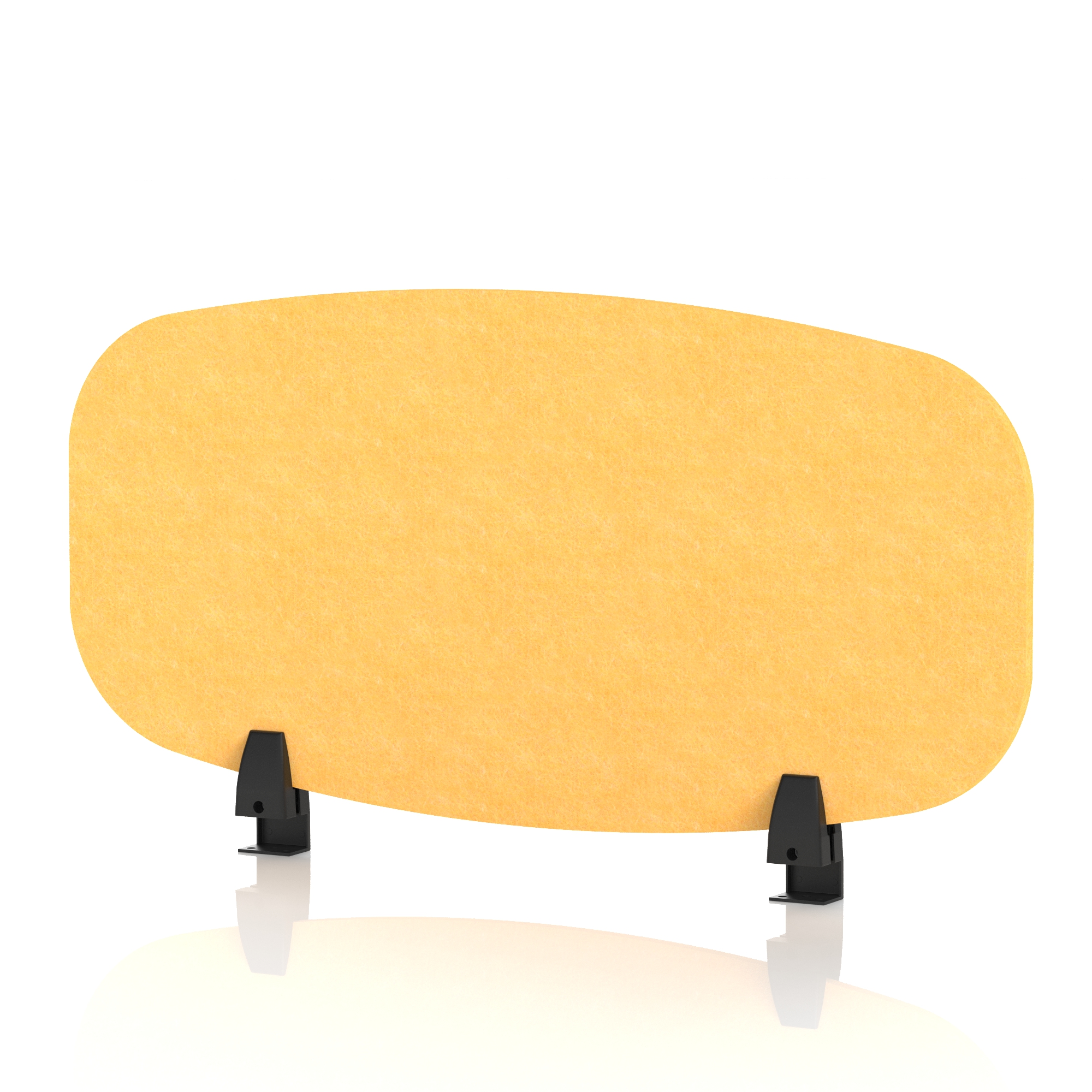 Sch! Acoustic Desktop Screen - Oblong — Buttercup Yellow
