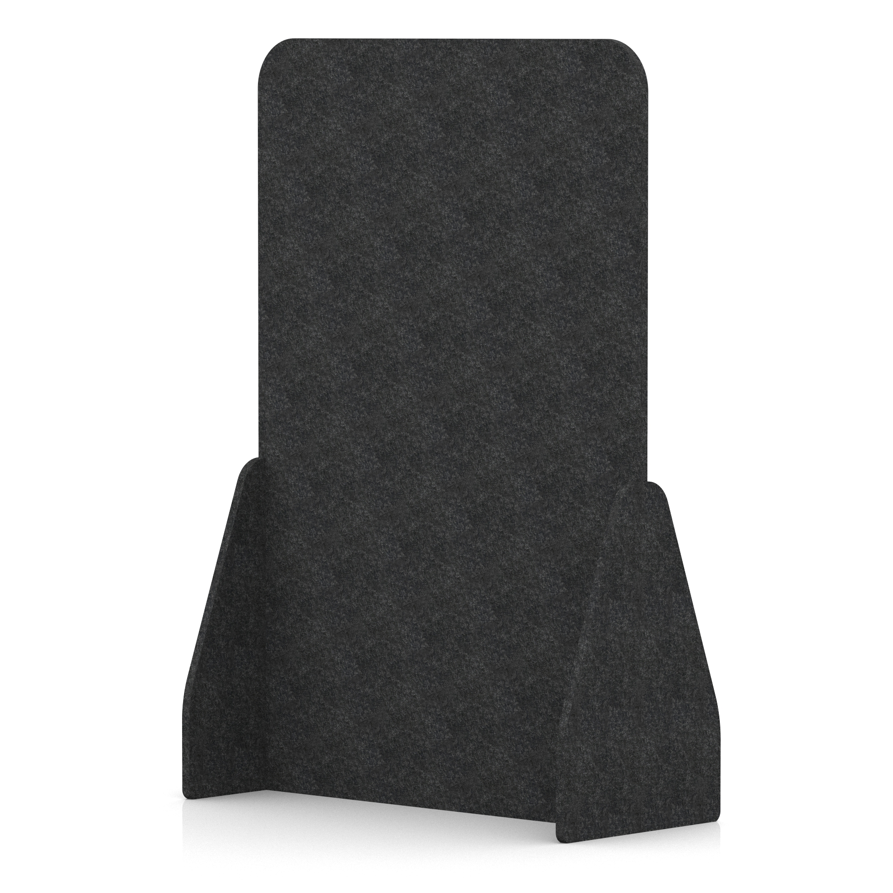 Sch! Acoustic Floor Standing Screen — Graphite Charcoal