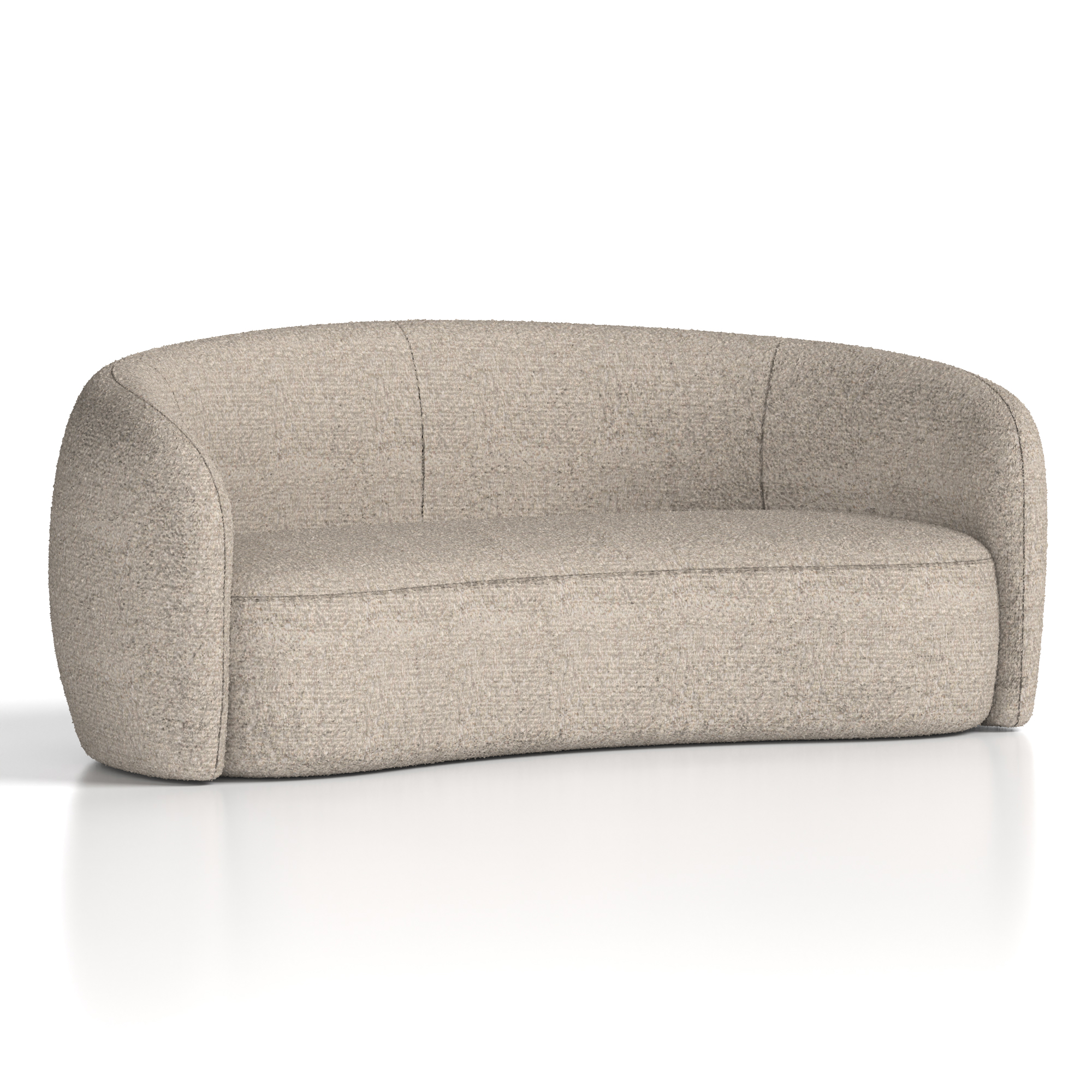 Phoebe Curved Sofa — Fabric