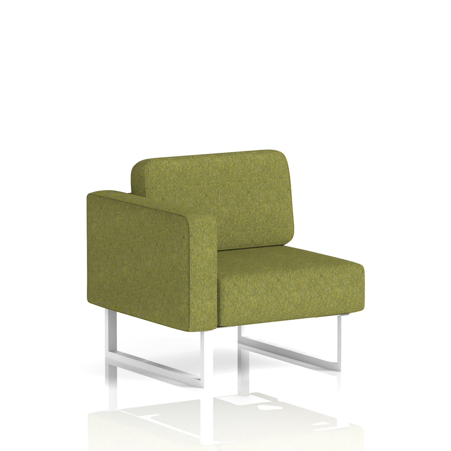 Olive / White Frame