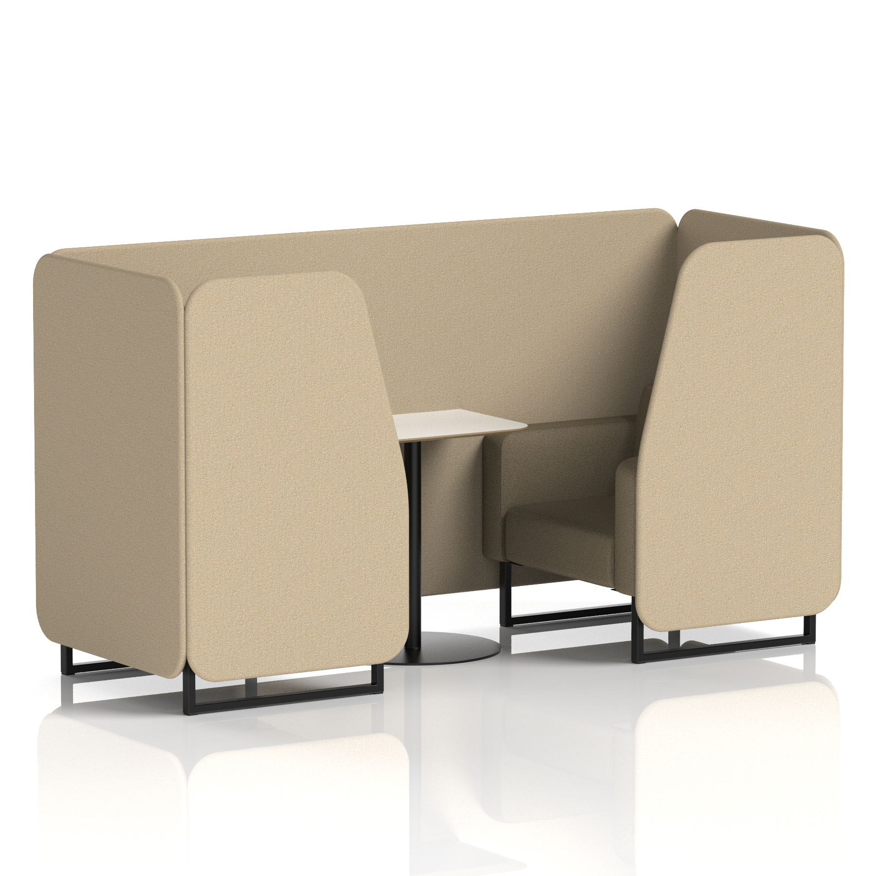 Upminster & Bank & White / Black Frame