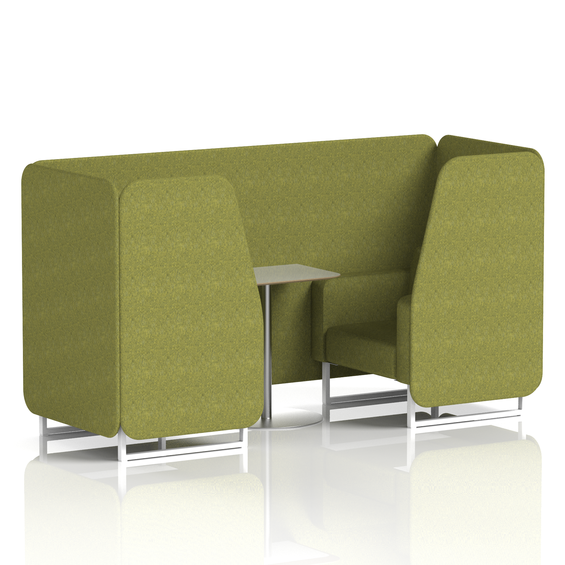 Olive & Grey / White Frame