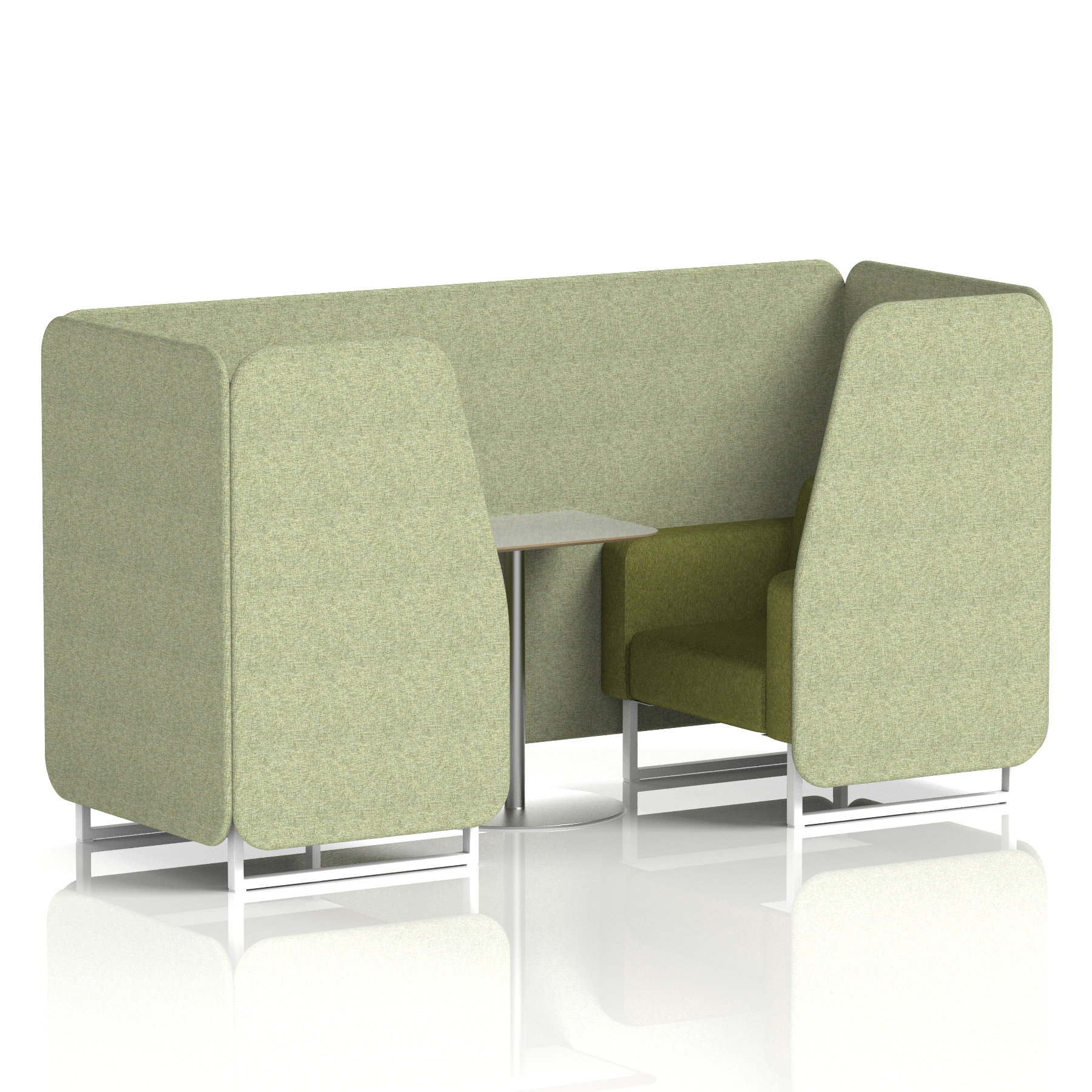Burnish & Olive & Grey / White Frame