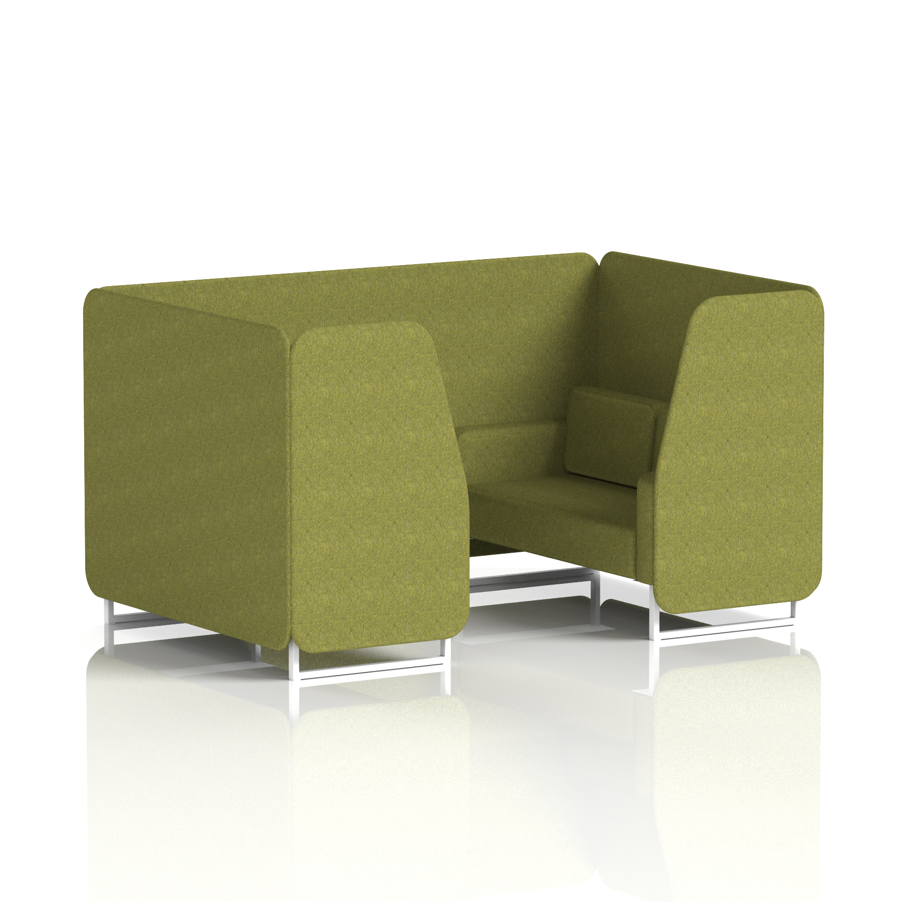 Olive / White Frame