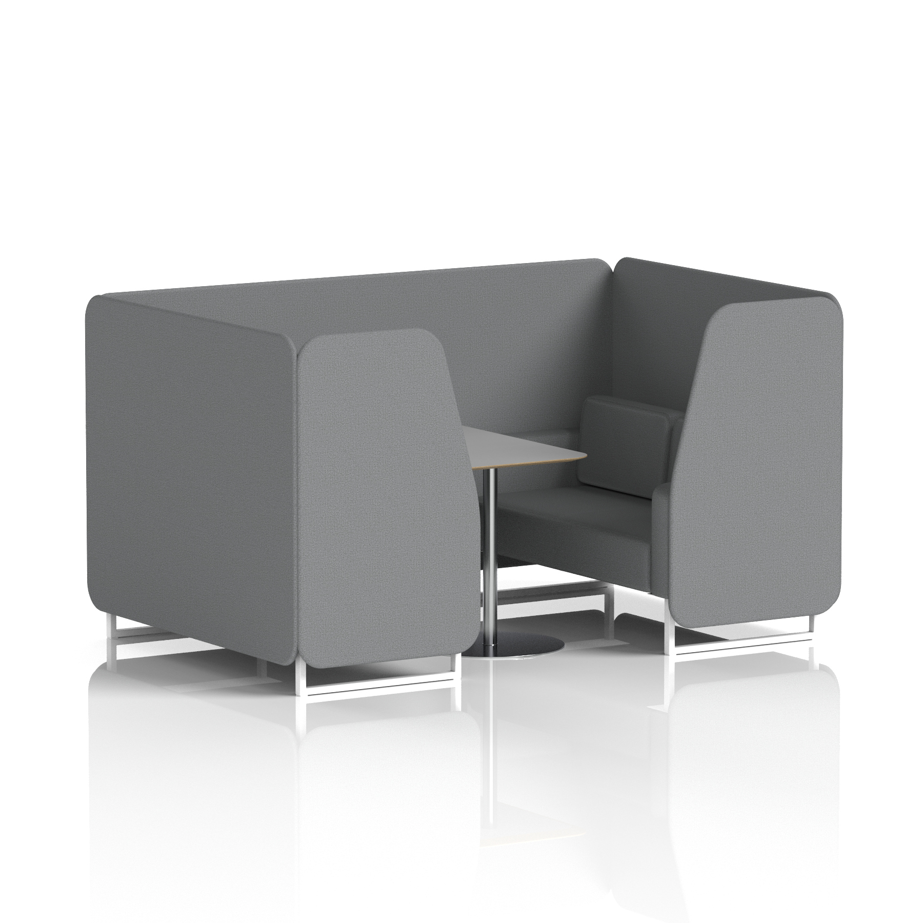 Partner & Grey / White Frame