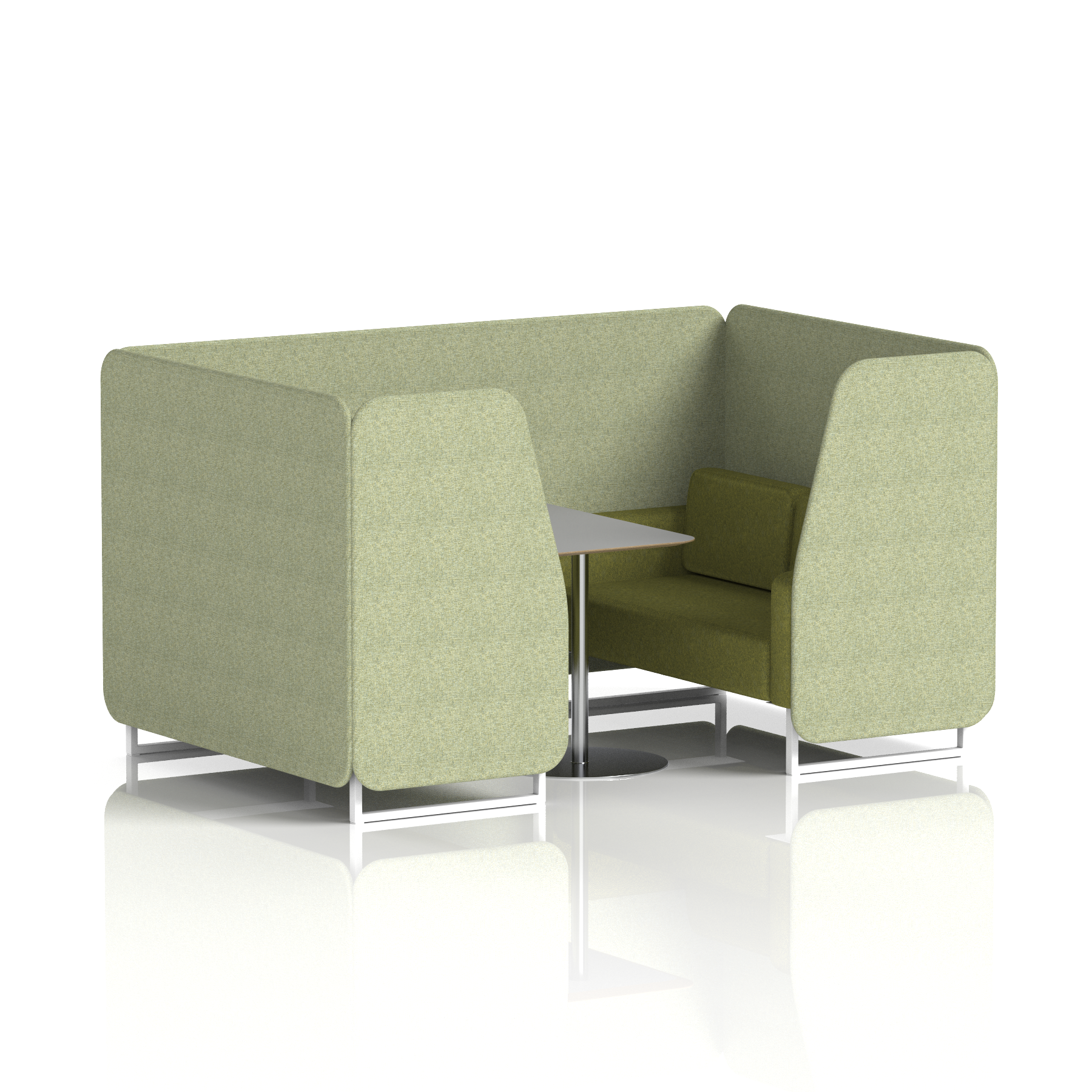 Burnish & Olive & Grey / White Frame