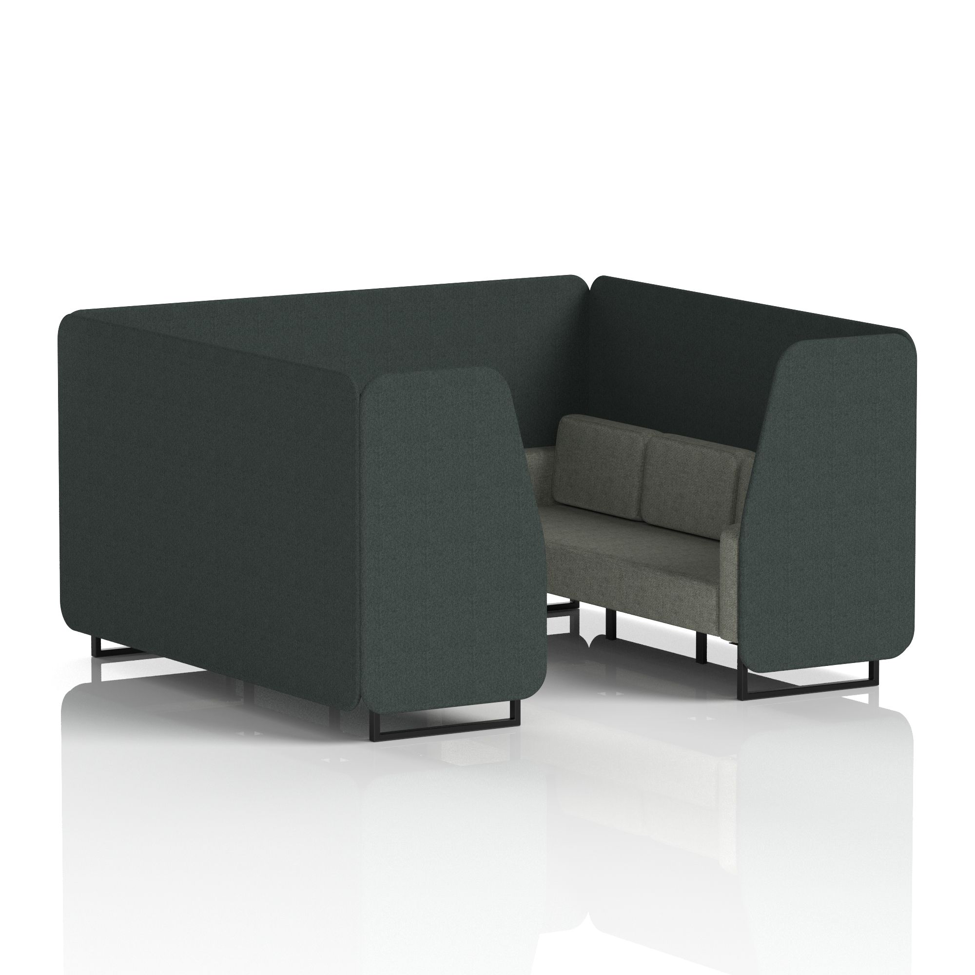Charcoal & Vitreous / Black Frame