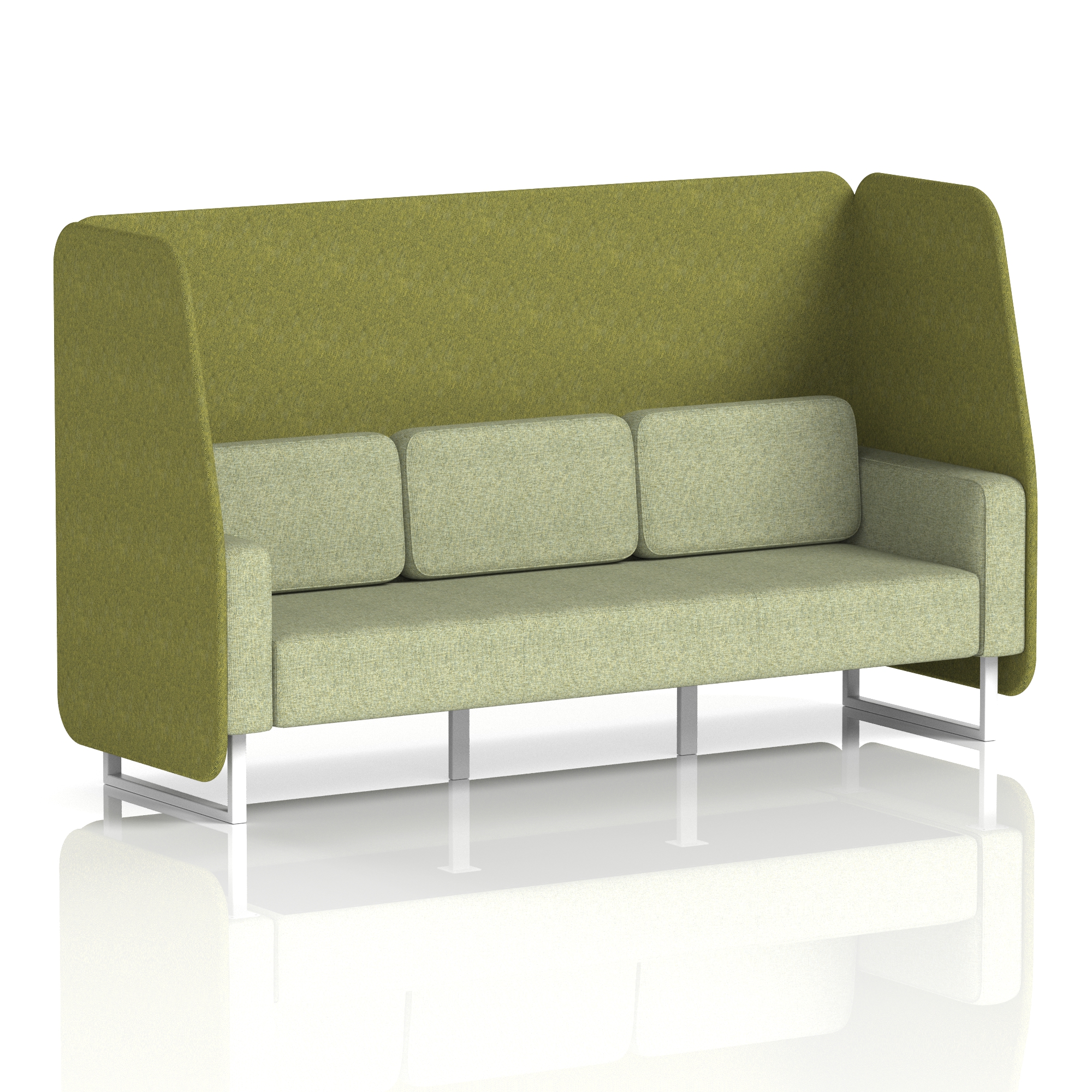 Olive & Burnish / White Frame