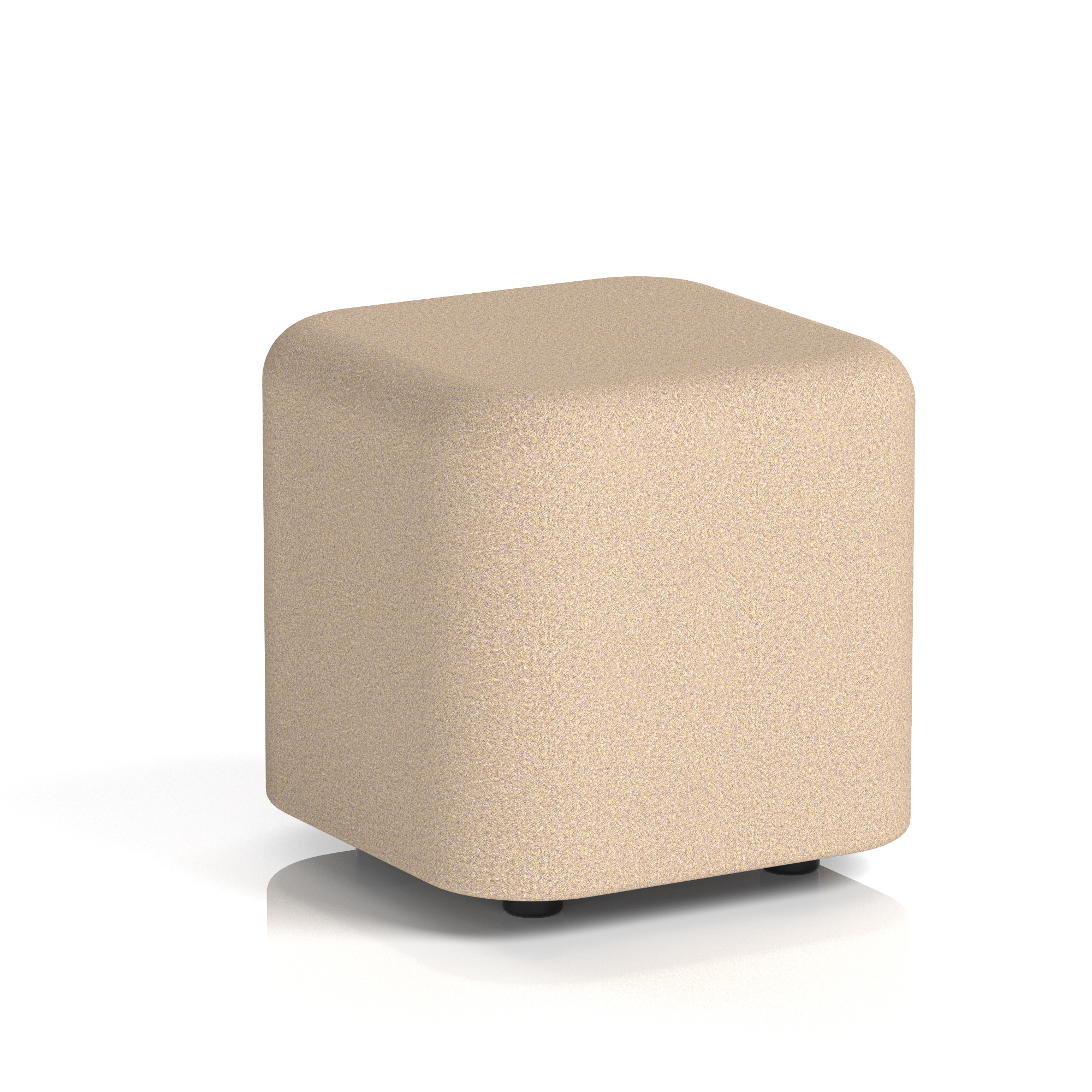 Harlestone Square Stool in Single Tone — Affix