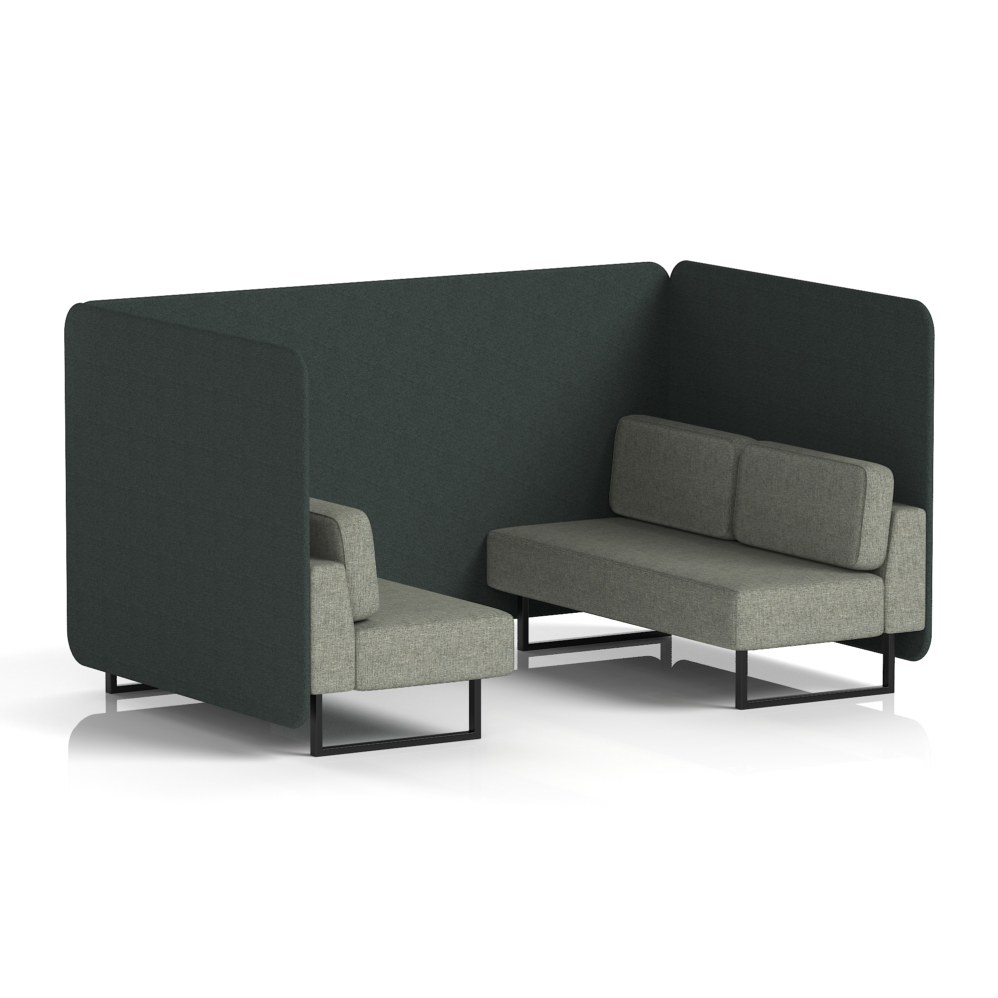 Charcoal & Vitreous / Black Frame