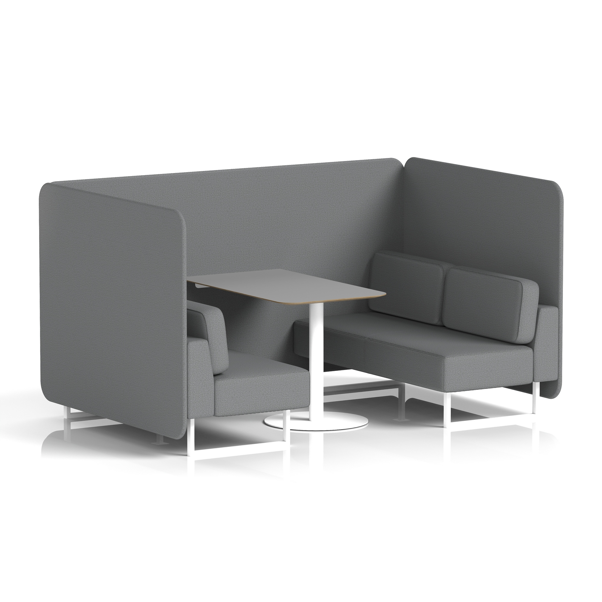 Partner & Grey / White Frame