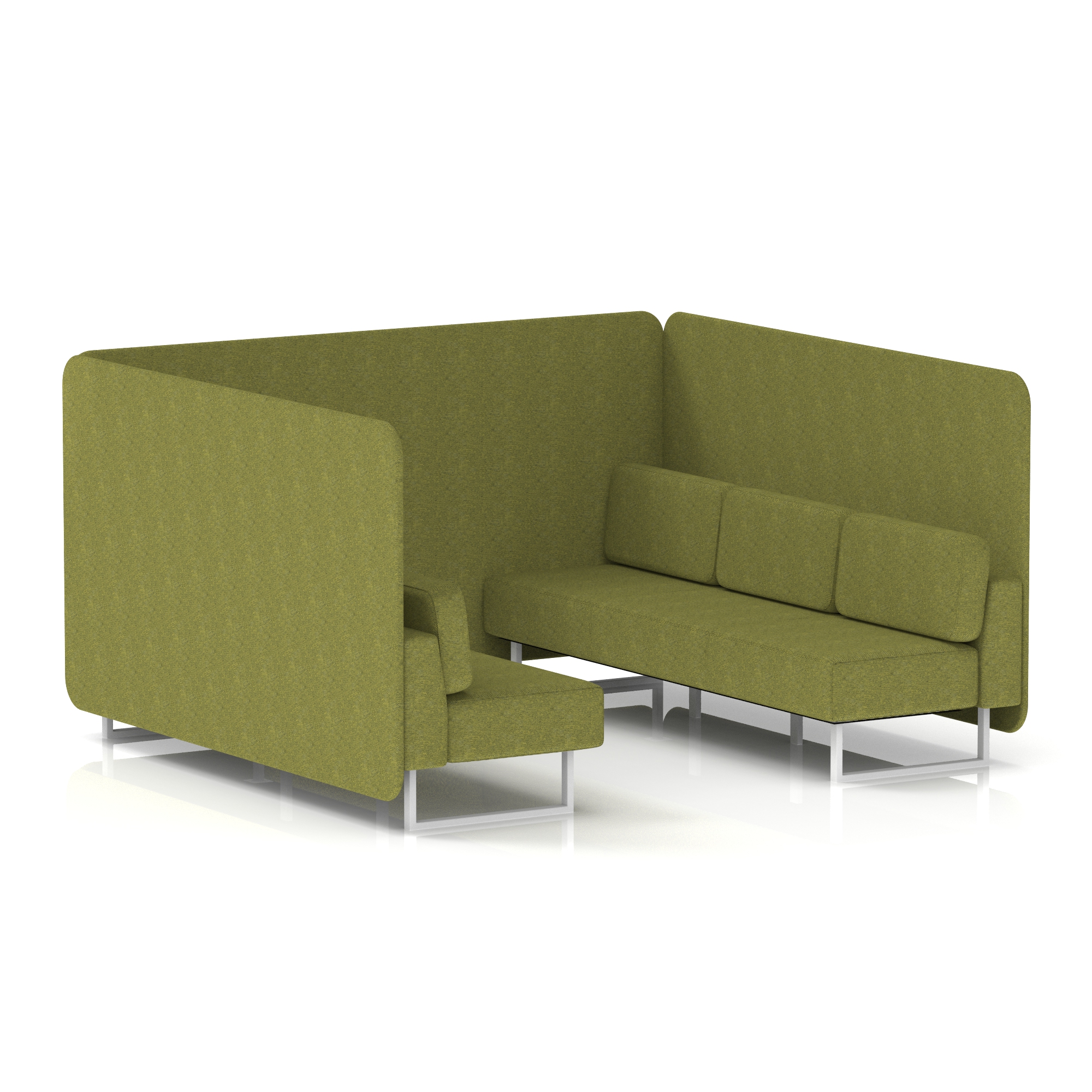 Olive / White Frame