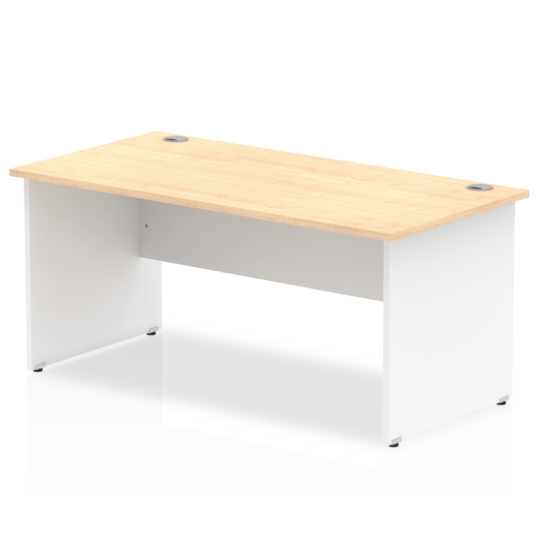 Maple & White / White Panel Frame