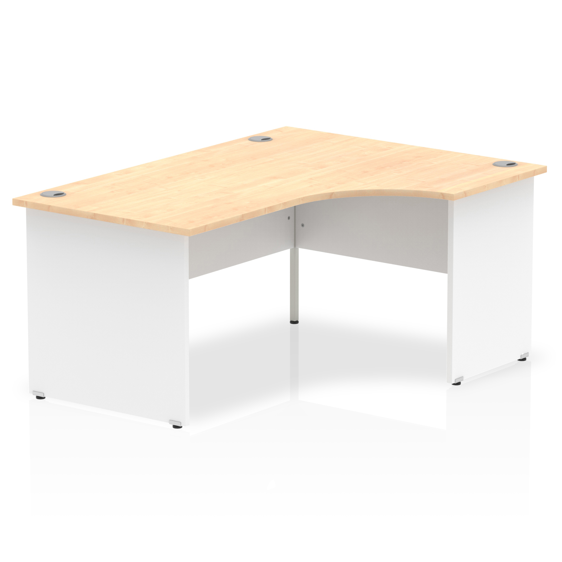 Maple & White / White Panel Frame
