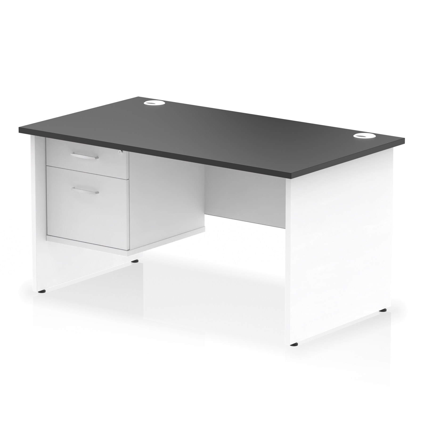Black & White / White Panel Frame