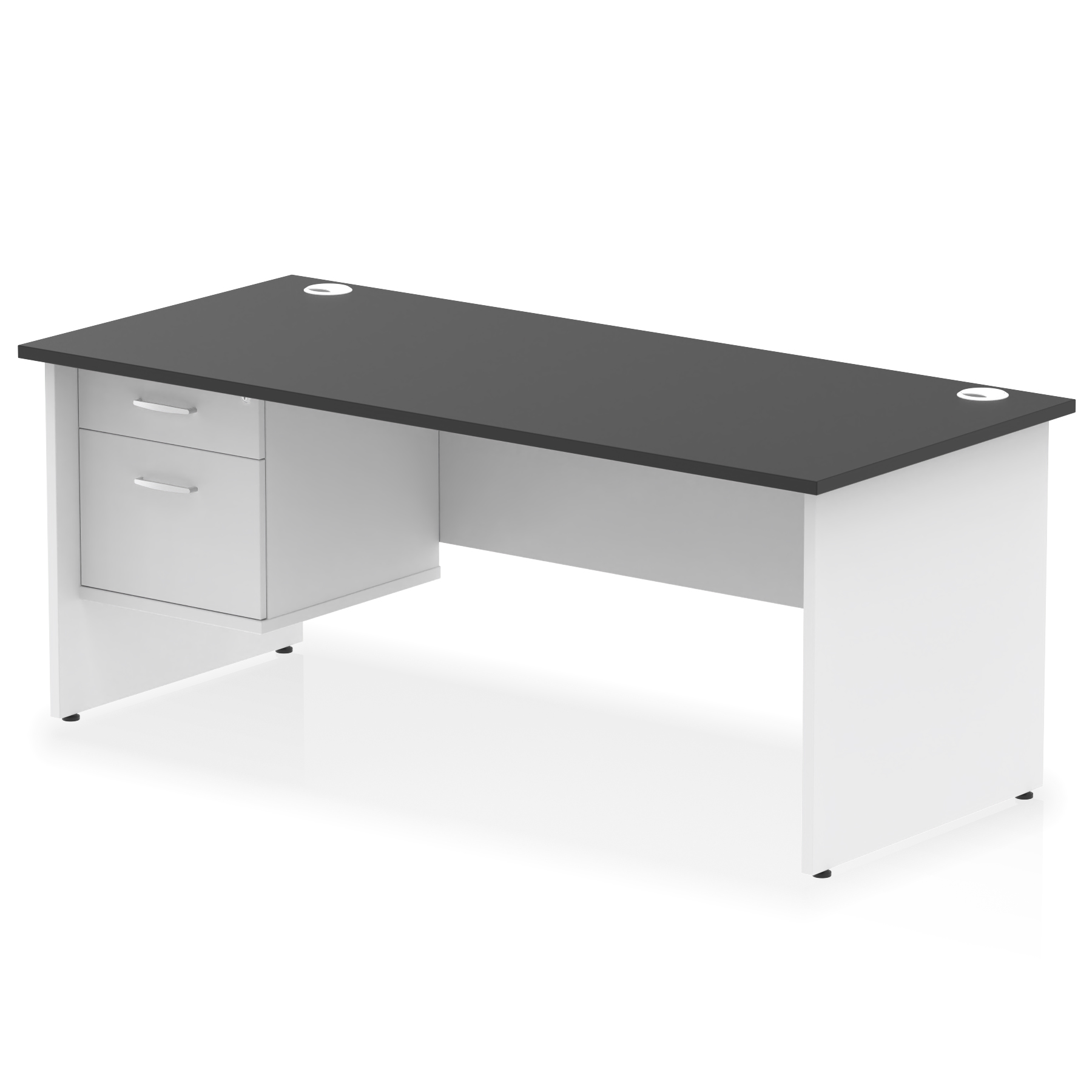 Black & White / White Panel Frame