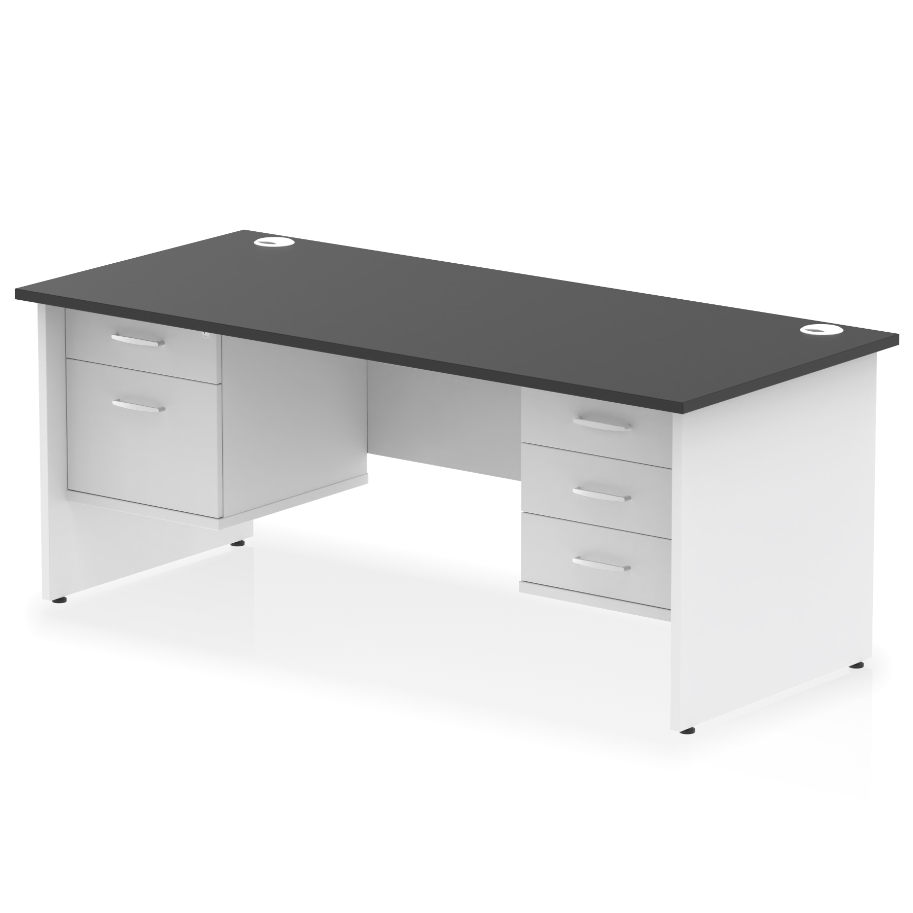 Black & White / White Panel Frame
