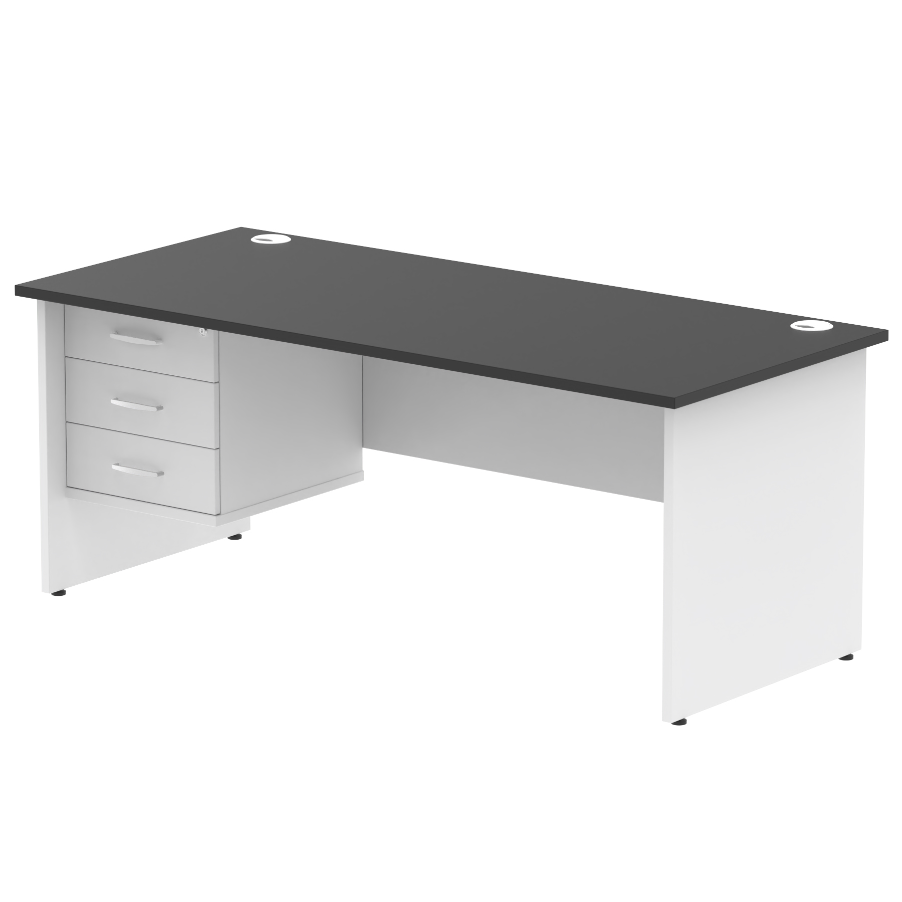 Black & White / White Panel Frame
