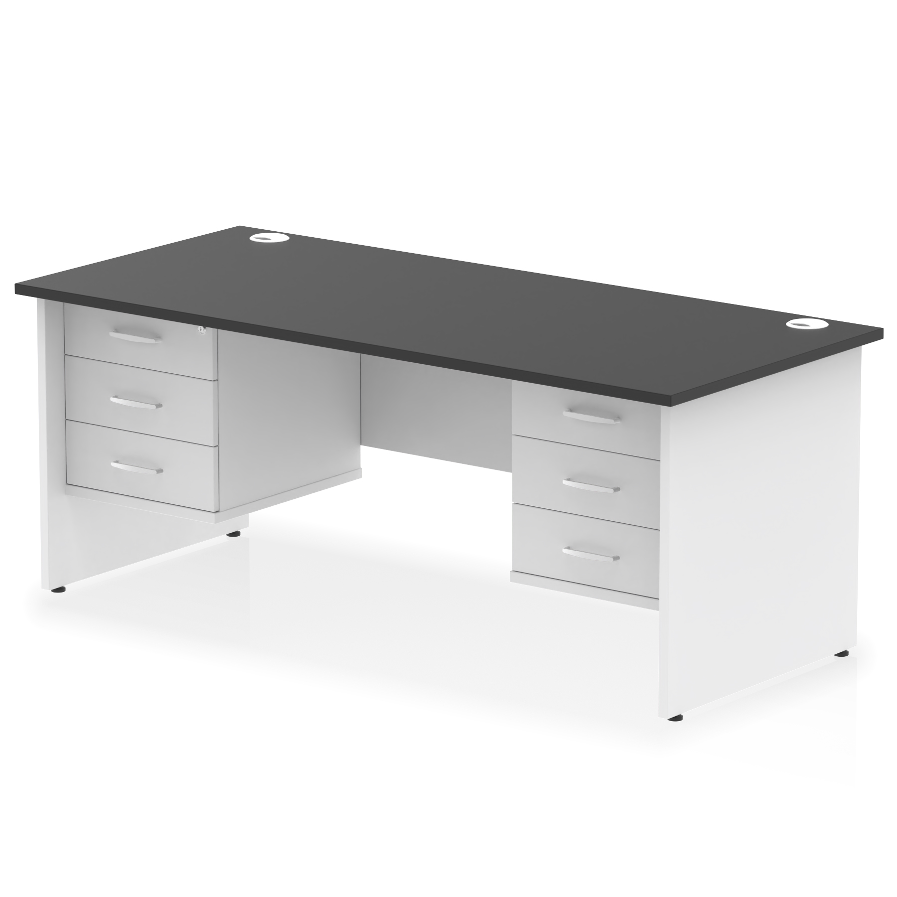 Black & White / White Panel Frame