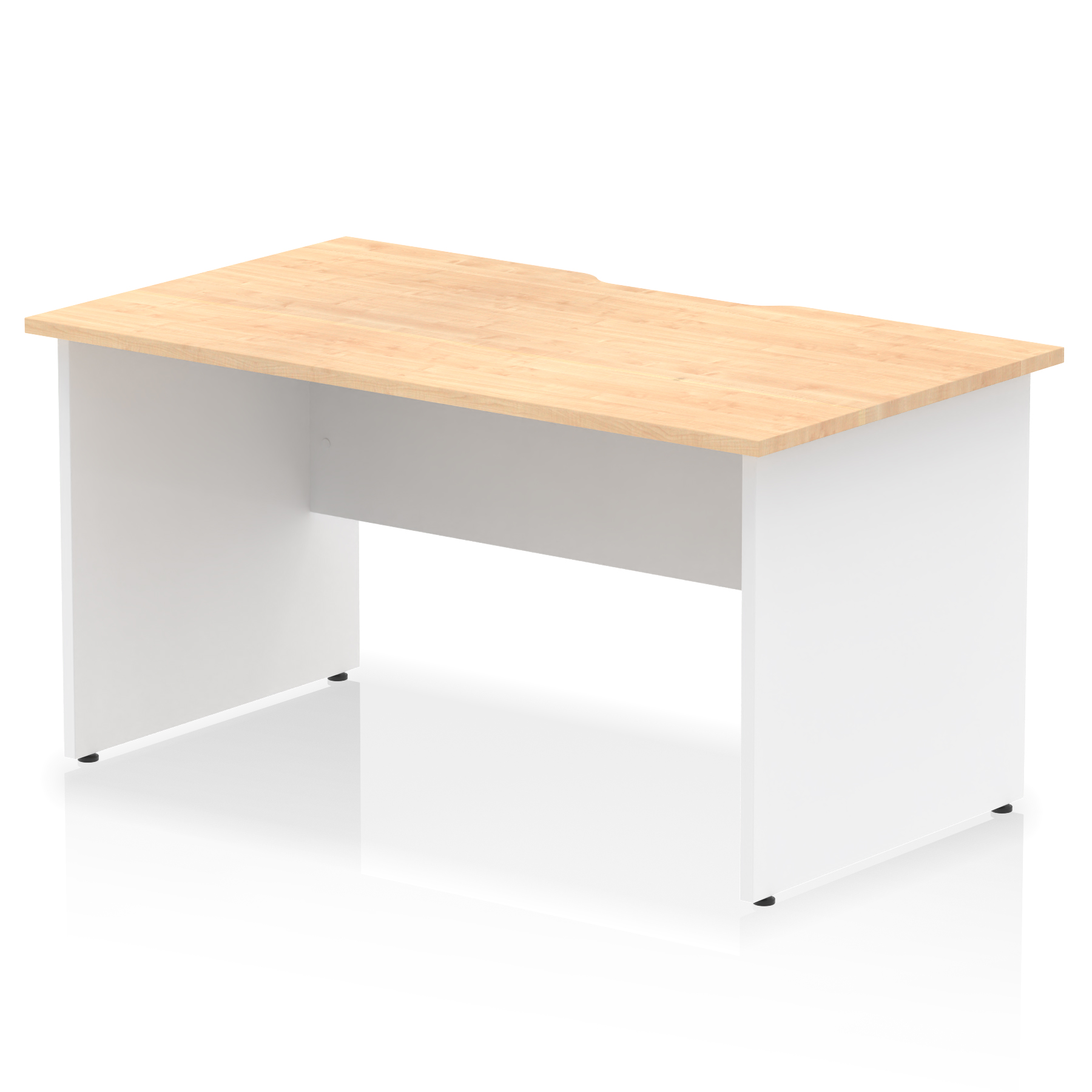 Maple & White / White Panel Frame