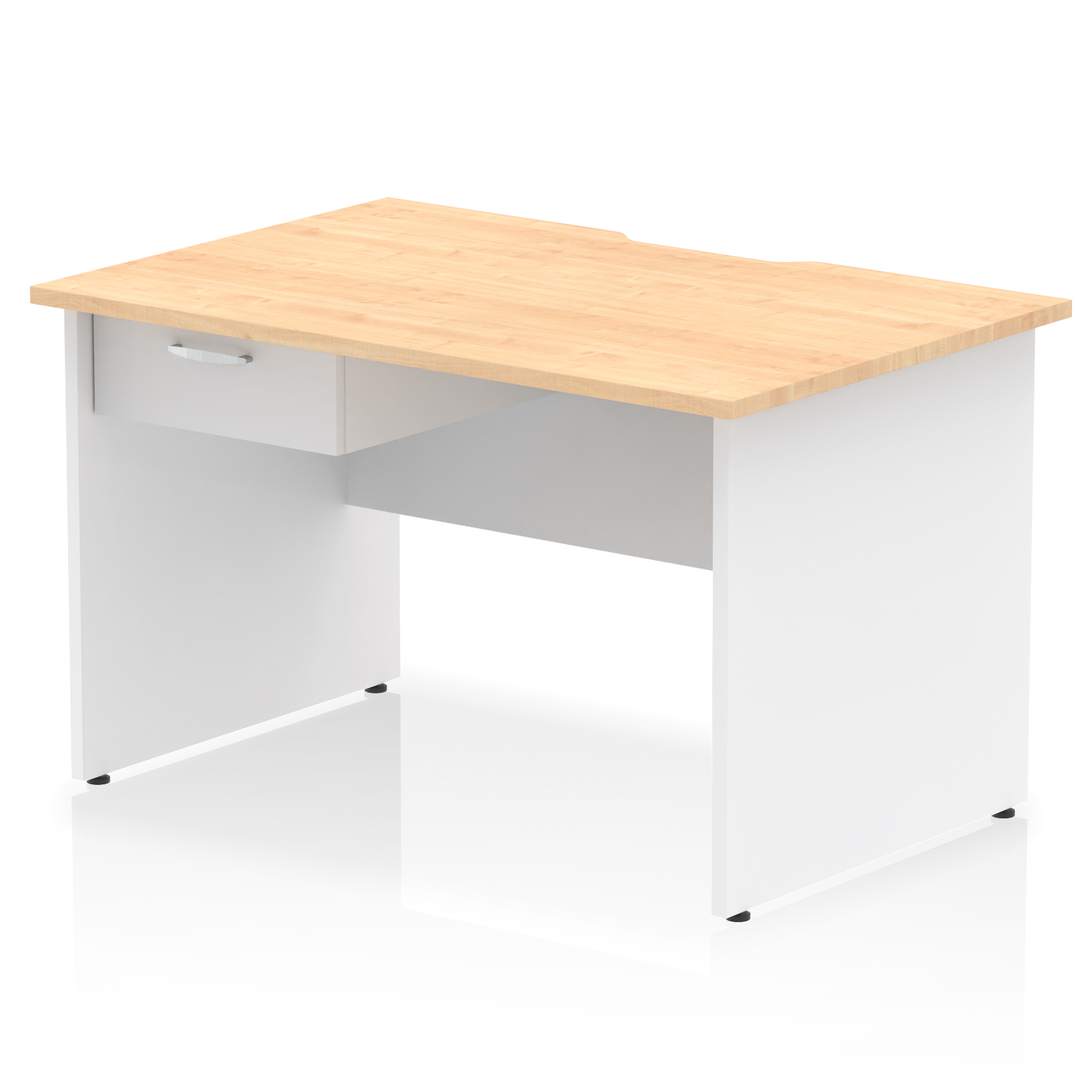 Maple & White / White Panel Frame
